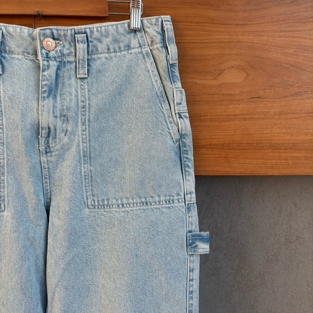 NWOT We The Free Major Leagues Mid-Rise Cuffed Jeans, Size 29 - Picture 7 of 16